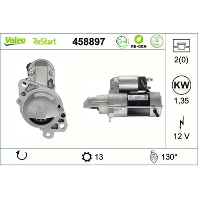 Startér VALEO 458897