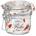 Bormioli rocco FIDO-Стъклен буркан с клипс 200ml (1.41360) (0110308)