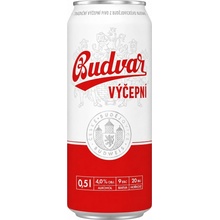 Budvar 10% 0,5 l (plech)
