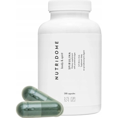 Nutridome SPIRULINA pre očistu tela a CHUDNUTIE 180 kapsúl