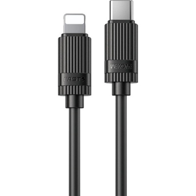 Wekome WDC-55 nabíjací a dátový USB-C na Lightning 1m černý