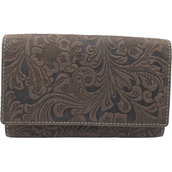 Кафяво дамско портмоне - Monia