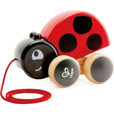 Hape Дървена играчка за дърпане Hape - Калинка (H0362)