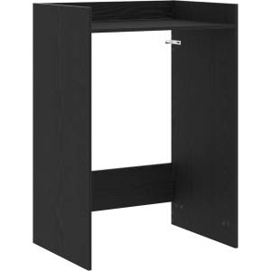 vidaXL Шкаф за пералня със съхранение Черния дъб 67, 5 x 48 x 97 см (8006817)