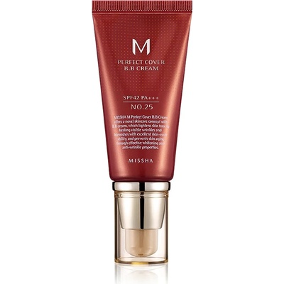 Missha M Perfect Cover BB Cream SPF42/PA++ MINI - 25 Warm Beige - BB крем MINI 20мл