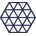 Zone Denmark Triangles Поставка за горещи съдове, тъмносиня (36558)