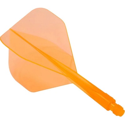 Condor AXE Neon oranžové, štandardné letky a krátke násadky