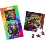 WoodMix Puzzles Дървен пъзел WoodMix, Животни, 40 части - Ягуар (WM-P40-0036)