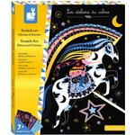Janod Творчески комплект Janod - Скреч карти с коне и еднорози (J07895) - ozone