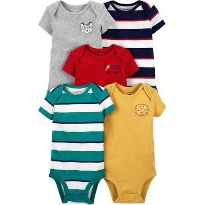 CARTER'S Body krátky rukáv Mix chlapec LBB 5ks