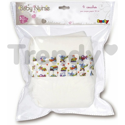 Smoby 24393 set plienok Baby Nurse pre bábiku 42 cm