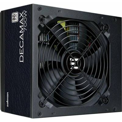 Захранване Zalman Decamax, 700W, Active PFC, 80 Plus, 120mm вентилатор (ZM700-LX3)