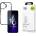 3mk Protection 3mk Satin Armor Case+ за iPhone 16 Plus - прозрачен с черна рамка (5903108586542)