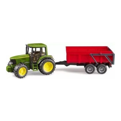 BRUDER Bruder: Трактор John Deere 6920 с ремарке