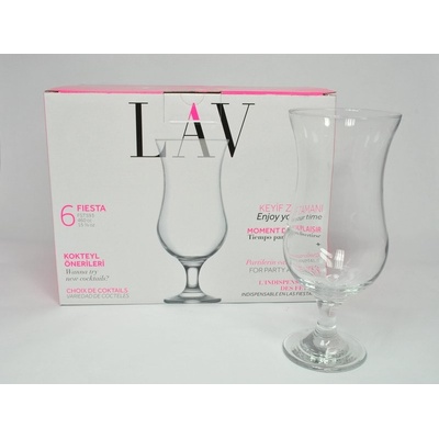 ART CRAFT Sklenice FIESTA na pivo/koktejl 6ks 460ml