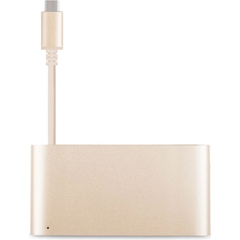 Moshi Златист многофункционален мултипортов адаптер USB-C Multiport на Moshi (99MO084206)