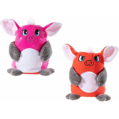 HEUNEC Плюшена играчка с две лица Heunec - Прасенцето Анина, 15 cm (756175)