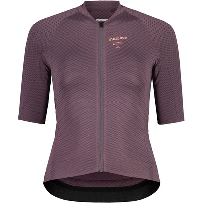 Maloja Дамска фланелка с къс ръкав за колоездене Maloja Women's CapanneM. Cycling jersey - Stormy Lilac (156-3040-0212)