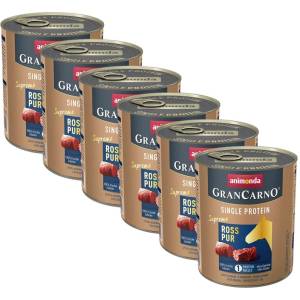 Animonda GranCarno Single Protein - конско 6 x 800г