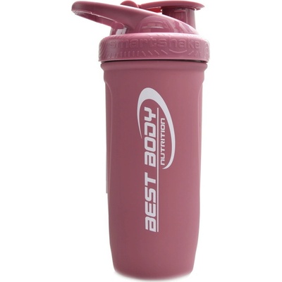 Best Body nutrition Stainless steel shaker design best body - růžový