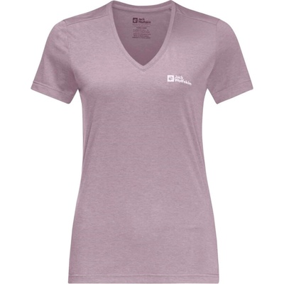 Jack Wolfskin Дамска тениска Jack Wolfskin Crosstrail T-Shirt Ladies - Wild Blossom