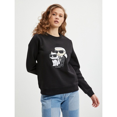 Karl Lagerfeld Ikonik 2.0 Sweatshirt hnedá