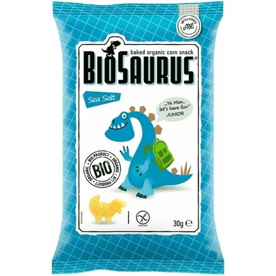 Mc LLOYD 's BioSaurus Bezlepkové kukuričné lupienky s morskou soľou 30 g
