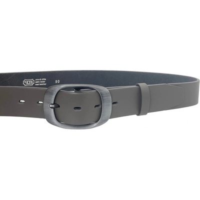 Penny Belts dámský kožený opasek 7250 šedý