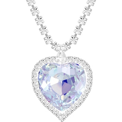 Preciosa Štrasový Necklace srdce s českým křišťálem krystal 2025 42
