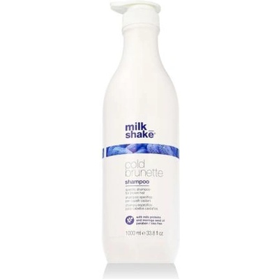 Milk Shake Cold Brunette Shampoo 1000 ml шампоан против нежелани топли нюанси унисекс