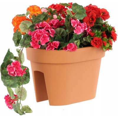 Botle Květináč 39,5 x 27 x 25 cm plast béžový