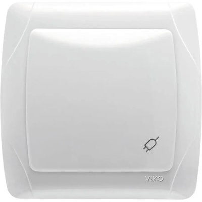 VIKO КОНТАКТ ЕДИНИЧЕН С КАПАК VIKO BY PANASONIC Carmen (8691138147792)