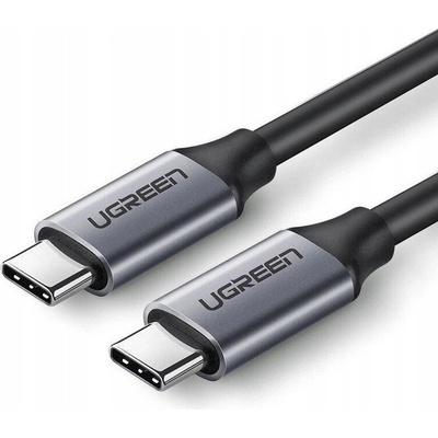 Ugreen US161 Nabíjecí USB-C (M) - USB-C (M), 1,5m, černý
