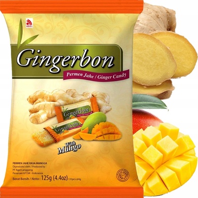 Gingerbon Zázvorové cukríky s mangom 125 g