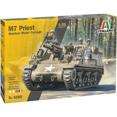 Italeri M-7 Priest US Self-Propelled Howitzer 1:35