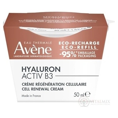 Avène Hyaluron Activ B3 Pleťový krém náhradní náplň 50 ml