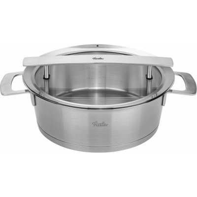 Fissler Phi Collection Braten- topf mit Glasdeckel 24 cm 3,9L