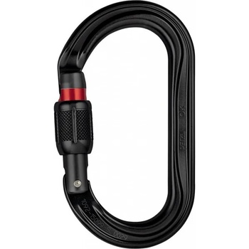 Petzl SCREW LOCK Карабинер, овален с винтово заключване, черен (M33A-SLN)