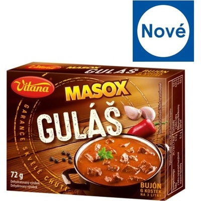 Vitana Masox guláš bujón 6 x 11 g
