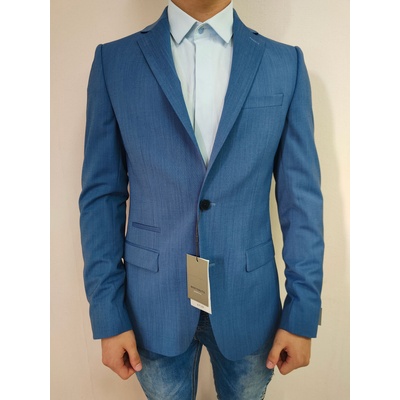 Benvenuto Елегантно мъжко сако в син цвят BenvenutoM-252 - Син, размер 50 / L