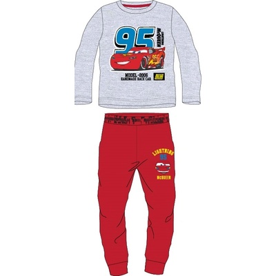EPlus Пижама за момчета Количките, сива Размер - деца: 98
