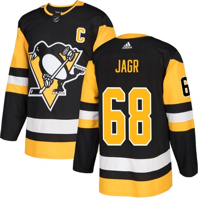 Adidas Pánský dres Jaromír Jágr #68 Pittsburgh Penguins Authentic Player Pro Black – Zbozi.Blesk.cz