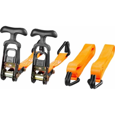 Popruh upínací Strend Pro, račňa, 30 mm, 5 m, 800 kg, 2 ks