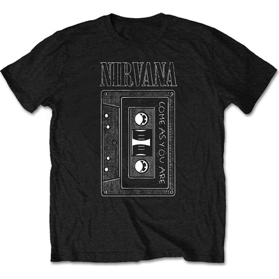 Nirvana tričko As You Are Tape čierne