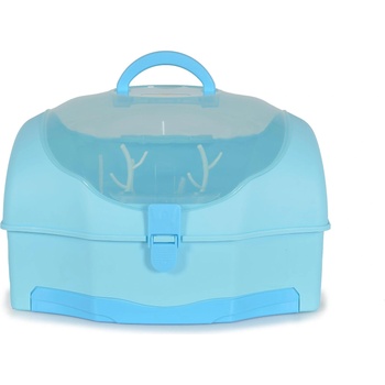 Cangaroo Сушилня за шишета и аксесоари Blooming син (109928)