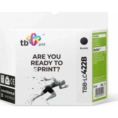 Compatible Print TBB-LC422B Brother MFC-J5340DW черен мастилен патрон (TBB-LC422B)