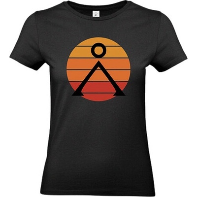 imago Dámské tričko Hvězdná brána Symbol Tau ri černá