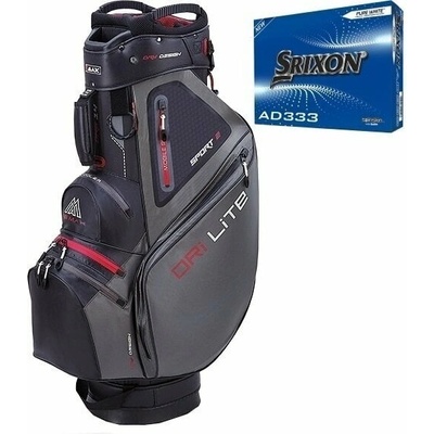 Big Max Dri Lite Sport 2 SET Black/Charcoal Чантa за голф