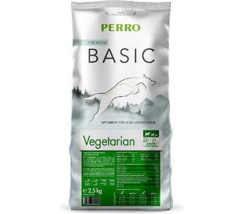 Perro Basic Vegetarian 2,5 kg