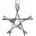 ETNOX Колие ETNOX - Bar Pentacle - SK4106
